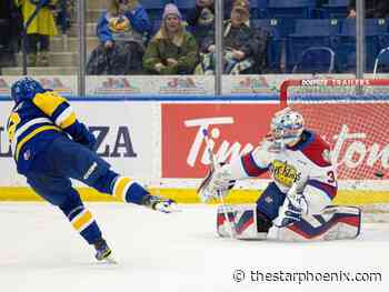 Brandon Lisowsky secures 2-1 overtime victory for Saskatoon Blades