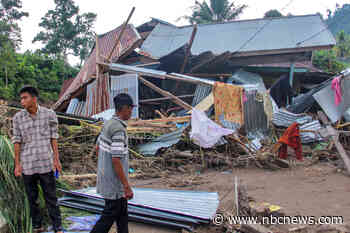 At least 19 dead and 7 missing as landslide and flash floods hit Indonesia’s Sumatra island