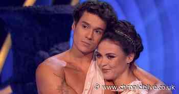 Dancing on Ice's Miles Nazaire left apologising to Vanessa Bauer as fall 'ruins' chances of ITV win