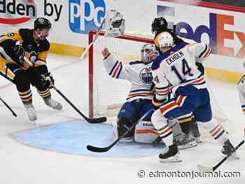 Calvin Pickard makes 41 saves as Edmonton Oilers shut out Penguins 4-0