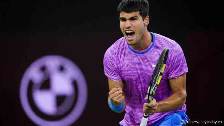 Canada’s Auger-Aliassime falls to Alcaraz in third-round action at Indian Wells