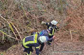 FW Hennef: Feuerwehr rettet Wanderer