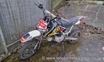 Off-road motorbike being driven 'dangerously' seized