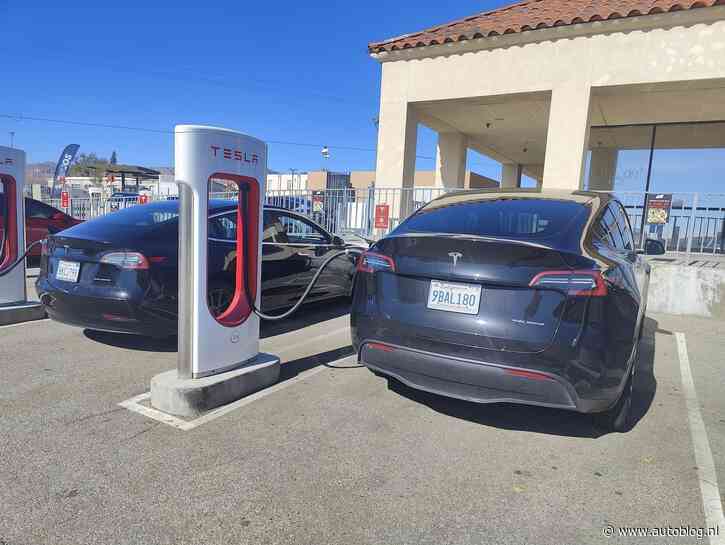 Tesla stelen bij een laadstation? Dat kan