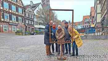 Foto-Spots eingeweiht: #Calw: Die Stadt zeigt sich an zwei Orten  „instagrammable“