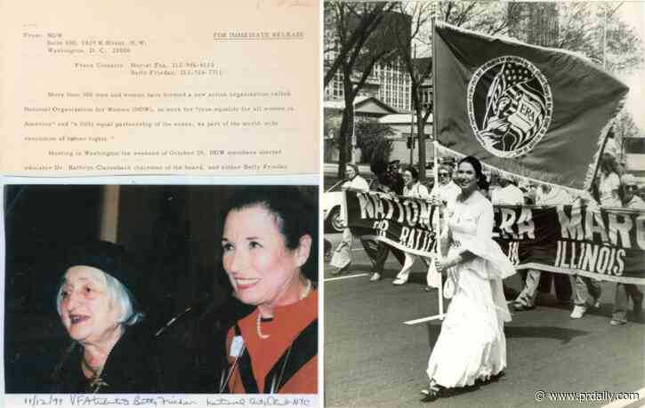 From the Museum of Public Relations: The press release that launched NOW