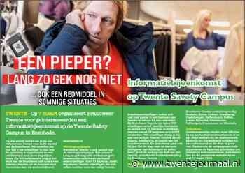 Informatiebijeenkomstop Twente Savety Campus