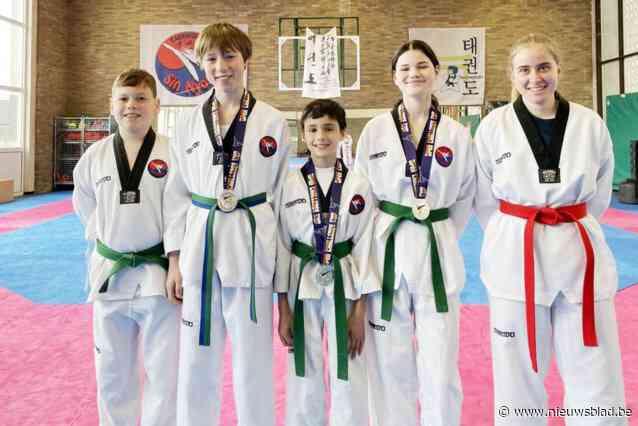 Taekwondoclub Sin Nyon in de medailles op internationaal toernooi