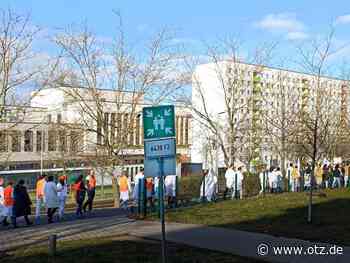 Erneuter Streik am Uniklinikum Jena:  Ärzte fordern mehr Geld