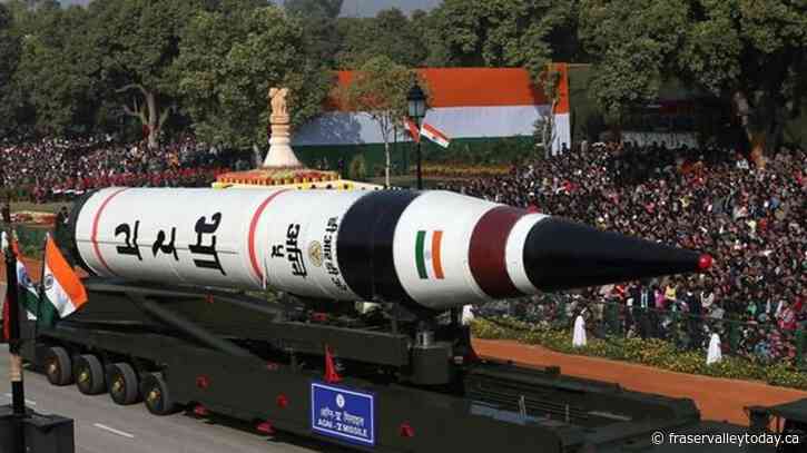 India conducts first test flight of domestically developed missile that can carry multiple warheads