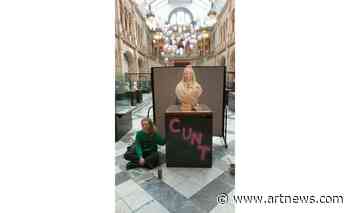 These Art Vandals Were Protesting Something Besides Climate Change (So They Attacked Queen Victoria)