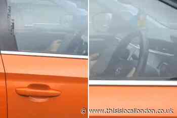Driver filmed using mobile phone at 60mph on M25