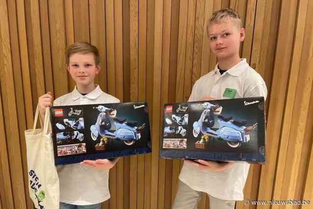 Daan en Pepijn brengen medailles van STEM-Olympiade mee naar KOHa H.-Hart