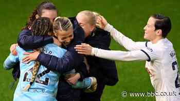 Tottenham beat Man City in shootout to reach semis