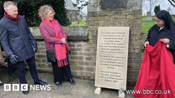Plaque marks birthplace of votes for women