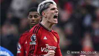 Garnacho wins two first-half penalties as Man Utd beat Everton