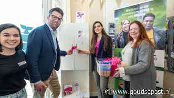 Gratis maandverband of tampons ophalen, dat kan nu bij de Walvis