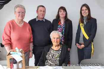 Hélèna Laureys viert 101ste verjaardag in woonzorgcentrum