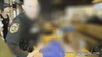 Ten arrested at Florida Starbucks while protesting extra charges for vegan milk options