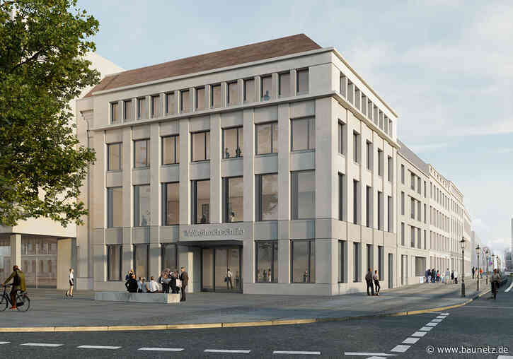 Vier Häuser für die Potsdamer Mitte
 - Wettbewerb an der Friedrich-Ebert-Straße entschieden