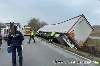 Gefahrgut-Alarm bei Lkw-Bergung sorgt für Großeinsatz