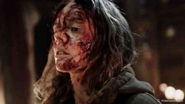 'Azrael' review: Samara Weaving, a silent gimmick, and lots of gore