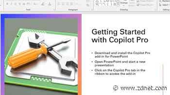How to use Copilot Pro to finetune your PowerPoint presentations