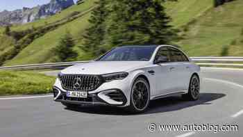 2025 Mercedes-AMG E 53 Hybrid debuts as a PHEV with an inline-six