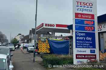 Tesco Express Esso Dartford incident: Person dies