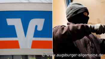 Männer brechen in Volksbank ein  - und scheitern dabei