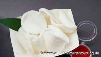 Leichte Reispapier-Chips aus der Heißluftfritteuse gibt es ohne viel Getöse