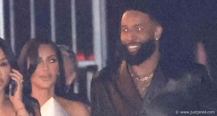 Kim Kardashian & Rumored Boyfriend Odell Beckham Jr Head to Beyonce & Jay-Z's Oscars Party Together