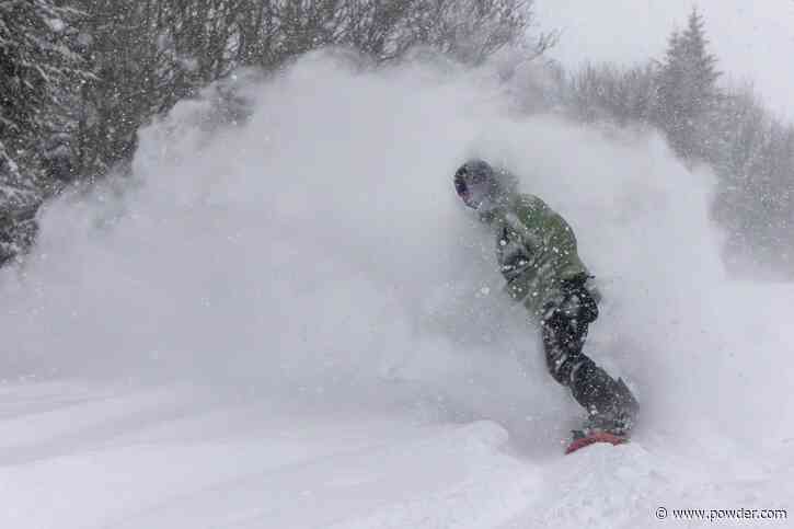 Eastern Canadian Resort Reporting Nearly Two Feet Of New Snow