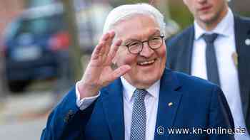 Bundespräsident Steinmeier fliegt wegen des Bahnstreiks 40-Kilometer-Strecke