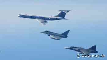 Kreml-Flieger über der Ostsee: Schwedische Kampfjets absolvieren ersten NATO-Einsatz