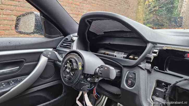 BMW van Guido 'op bestelling' helemaal leeggeroofd terwijl hij slaapt