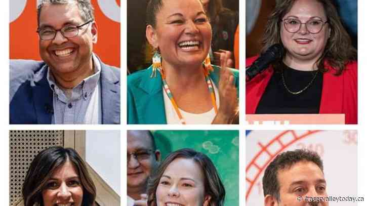 A list of candidates vying to lead the Alberta NDP