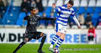LIVE | De Graafschap en Jong Ajax zoeken met gelijke stand kleedkamer op