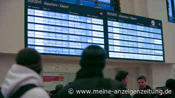 „Die Schnauze voll“ vom Bahn-Streik: Wütende Fahrgäste bei den Tagesthemen