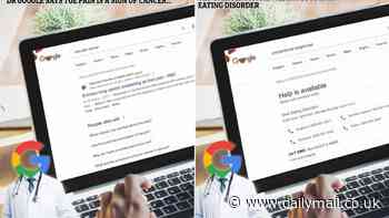 Can you REALLY trust Dr Google? As study finds online searches could help spot deadly cancer a year earlier, why experts insist it's NOT a substitute for an actual doctor