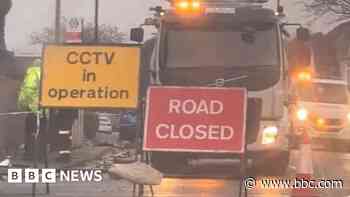 Suspected stolen car involved in crash