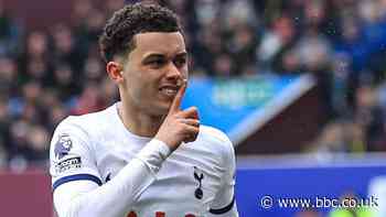 Spurs boost top-four hopes as they romp to win at 10-man Villa