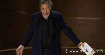 Al Pacino Explains Awkward Oscars Moment Presenting Best Picture
