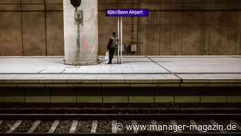 Streik: Lokführer und Lufthansa-Kabinenpersonal haben Arbeit niedergelegt