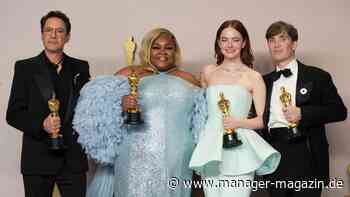 Oscars 2024: So viel haben die prämierten Filme eingespielt und gekostet