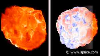 The boiling surface of giant star Betelgeuse may be creating an illusion