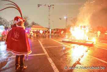 Carnavalisten sluiten met popverbranding druk feestweekend af in Merelbeke