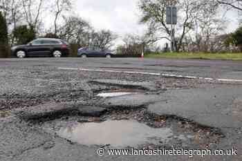 Lancashire: 'Unprecedented' number of potholes as figure to reach 105k