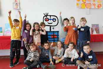 Kleuters gemeenteschool maken kunst