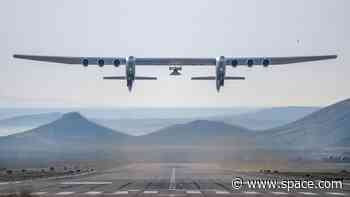 Stratolaunch launches 1st rocket-powered flight of hypersonic prototype from world's largest airplane